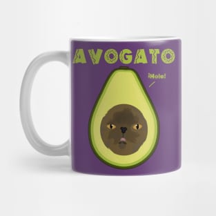 Avogato the Avocado Cat Mug